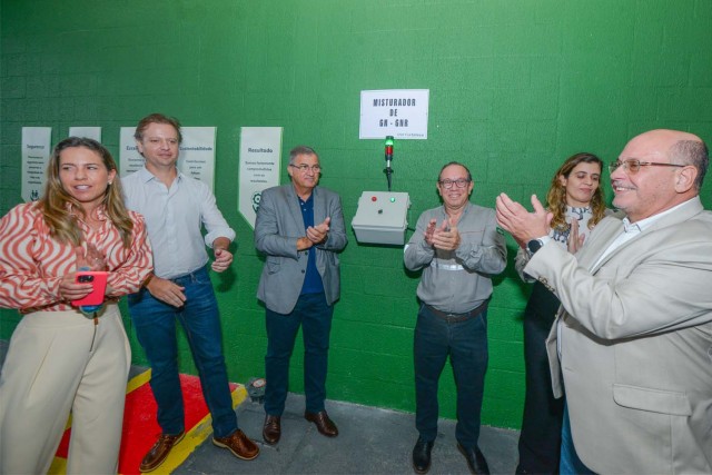 Sistema automatizado de mistura de biogás é inaugurado em Fortaleza
